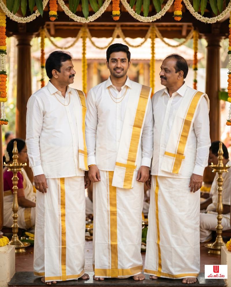 Telugu Wedding Menswear: What to Buy, What to Stitch — S.R.PETA blog